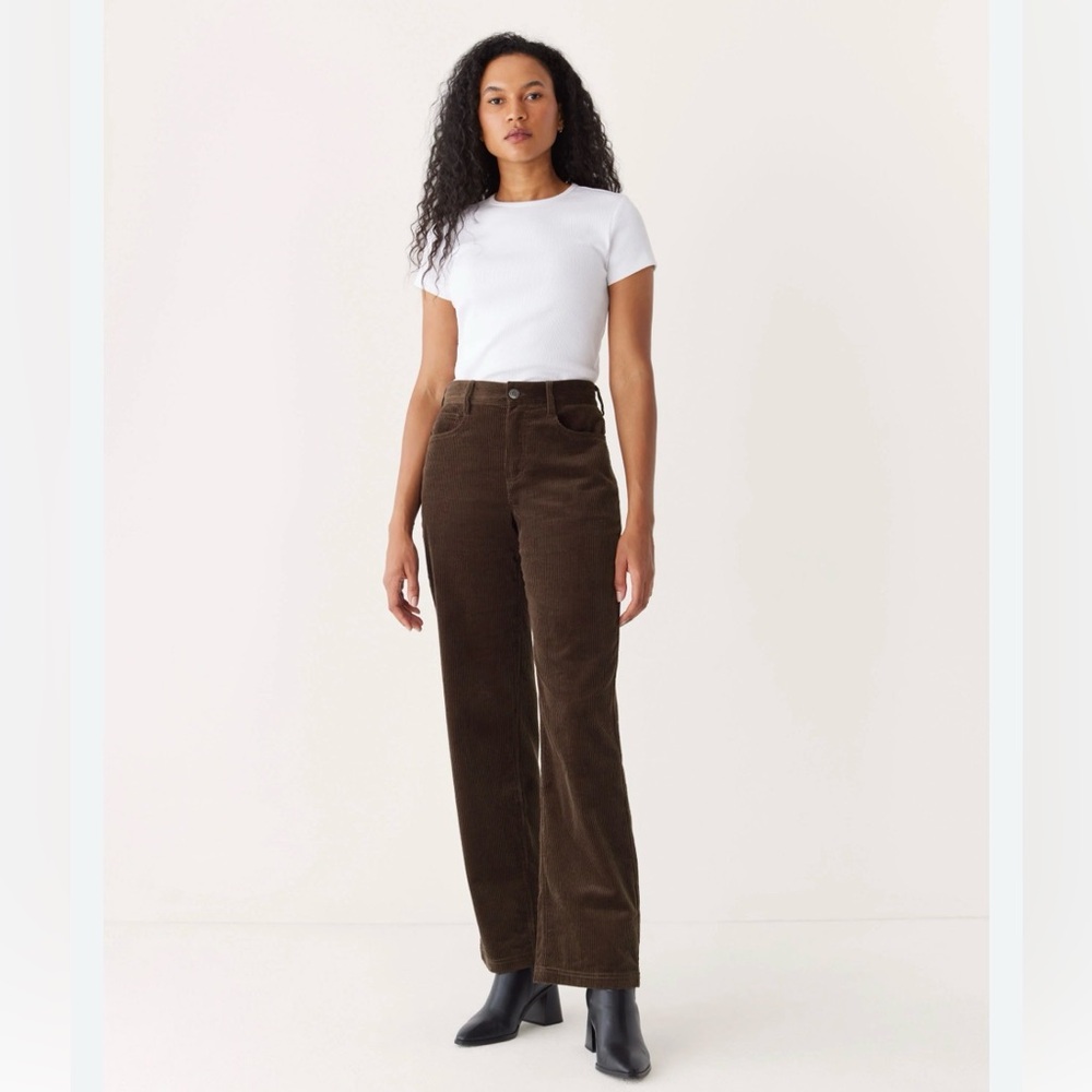 Frank and Oak round corduroy pants